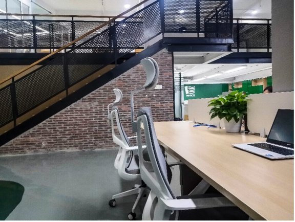 Furnishing of the offices with office chair, table and laptop